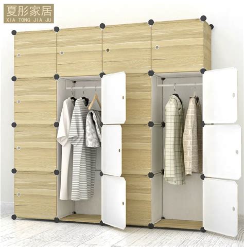 Large Multi Use Diy Plastic 16 Cube Organizer Portable Bedroom Wardrobe