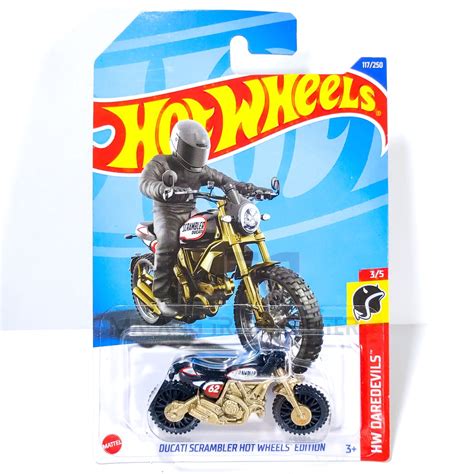 Jual Hot Wheels Ducati Scrambler Black F 2022 Shopee Indonesia