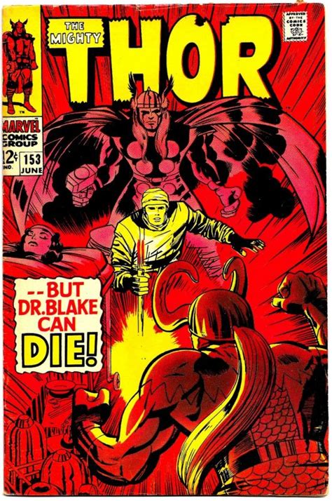 Thor 152 153 1968 5 5 FN Jack Kirby Destroyer Inhumans Back Up