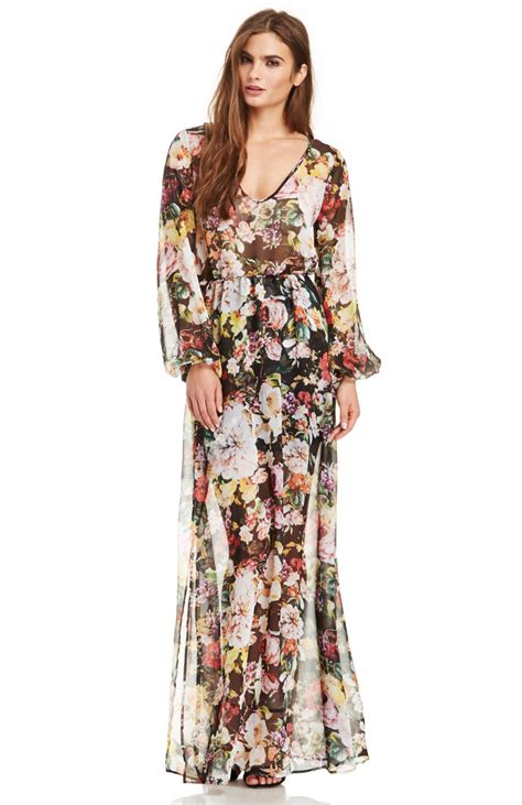 Show Me Your Mumu Jocelyn Floral Maxi Dress In Floral Multi Dailylook