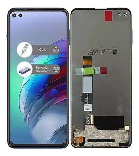 Tela Frontal Touch Lcd P Moto G100 Xt2125 Cola Pelicula Frete grátis