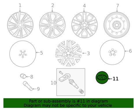 52960-3S110 - Center Cap - 2011-2020 Hyundai | World OEM Parts Hyundai