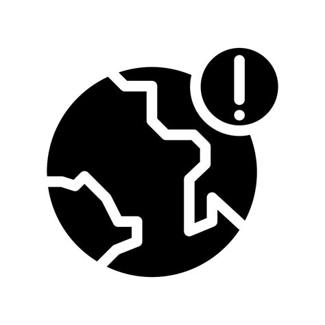 Internet warning icon 21618948 Vector Art at Vecteezy