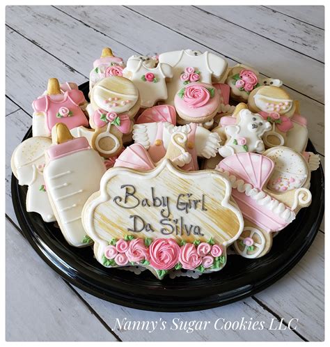 Nannys Sugar Cookies Llc Baby Shower Cookie Platter