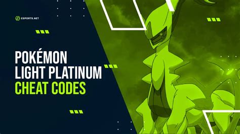 Pokémon Light Platinum Cheats → Codes List And Guide