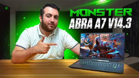 Monster Abra A7 V14 3 incelemesi RTX 3050Ti ve 12 nesil işlemci