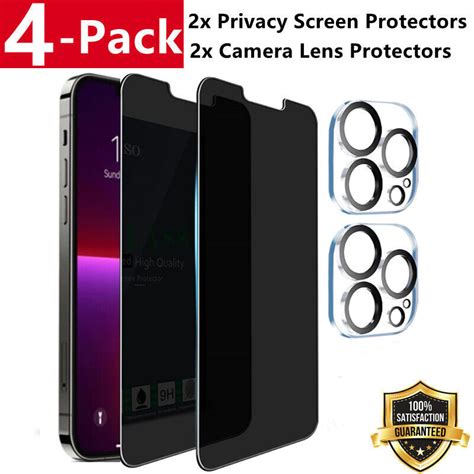 For Iphone 15 14 Plus 13 12 11 Pro Max Privacy Tempered Glass Screen Protector Ebay