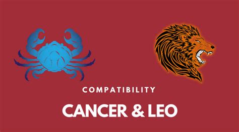 Cancer And Leo Compatibility Horoscopefan