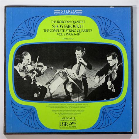 The Borodin Quartet Dmitri Shostakovich Shostakovich The Complete