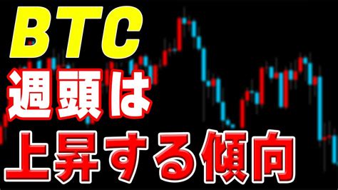 【仮想通貨btcビットコイン】ここ最近は週頭にショートカバーで上昇。突っ込みショートが増えている現在は短期上昇のチャンス Youtube