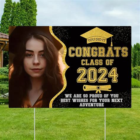 Custom Graduation Backdrop 2024 Graduation Party Decorations Temu