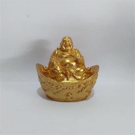 Jual Patung Budha Tertawa Happy Buddha Patung Fengshui Miniatur Patung