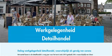 Werkgelegenheid Detailhandel Feiten En Cijfers Brabantse Retail