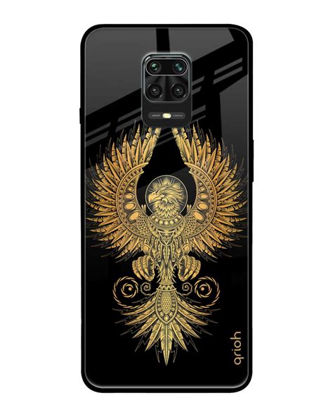 Buy Mythical Phoenix Art Printed Premium Glass Cover For Xiaomi Redmi