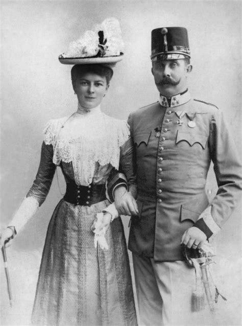 Archduke Franz Ferdinand with his wife Sophie Chotek | Eerste wereldoorlog, Oostenrijk, Ferdinand