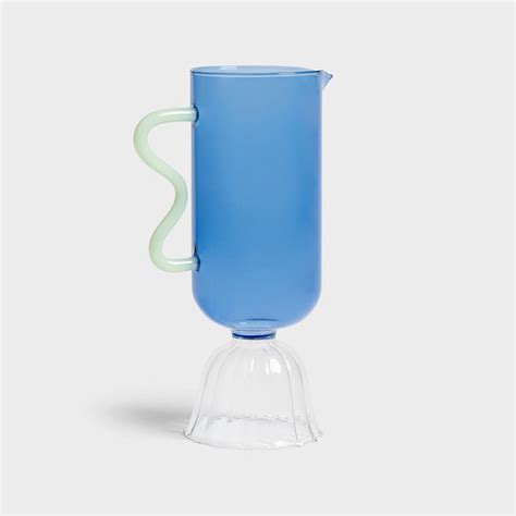 Blue Tulip Pitcher Odd Mclean