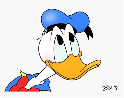 Donald Duck Face, HD Png Download - kindpng