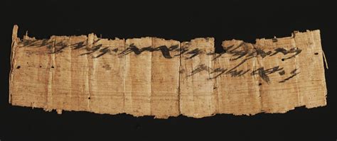 Rare 7th Century B C Hebrew Papyrus With Name Of Jerusalem Revealed