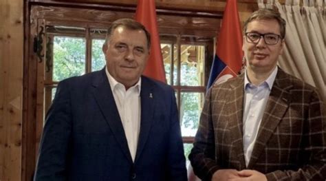 VUČIĆ NAKON SASTANKA S DODIKOM U najkraćem roku ćemo organizovati