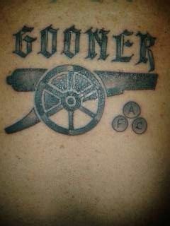 ARSENAL TATTOO I HAD DONE ON MY BACK | Arsenal tattoo, Body art tattoos ...