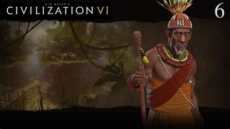 Civilization Vi Lets Play As Kongo 6 Deity Youtube