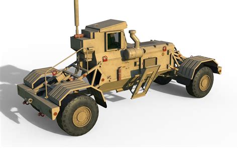 Husky Mine Detection Vehicle 3d Model Cgtrader