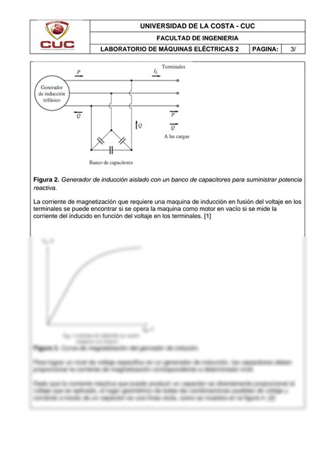 Solution Motor De Induccion Como Generador Asincrono Studypool