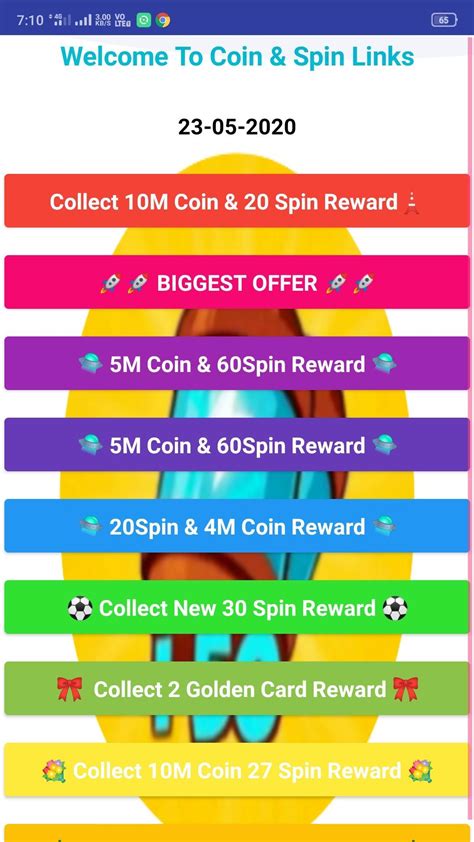 Coin Master Daily Spin And Coin Link