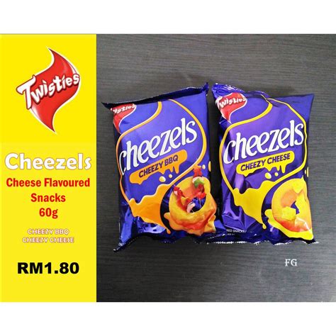 Hot Twisties Cheezels Cheezy Cheese Rings G Shopee Malaysia