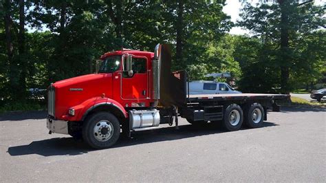 2005 Kenworth T800 Flatbed Truck For Sale 558289 Miles Hatfield Pa