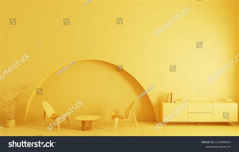 Yellow Monochromatic Design