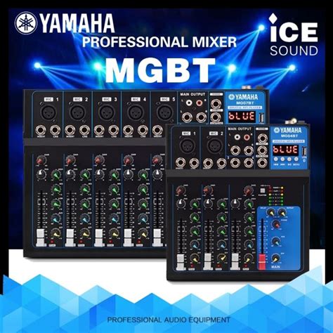 Yamaha Mg07bt Mg04bt 7 Channel 4channel Mixer W Bluetooth Usb Sound