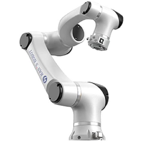 Collaborative Robot Arm With Axis Hans E And Use For Welding And