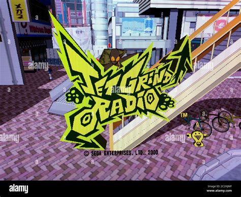 Jet Grind Radio Sega Dreamcast Videogame Editorial Use Only Stock