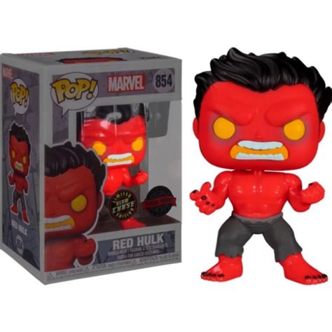 Funko Pop Marvel Red Hulk CHASE Nitro Shop