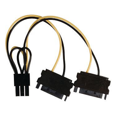 Nedis Adaptateur D Alimentation X Sata Vers Pci E Broches