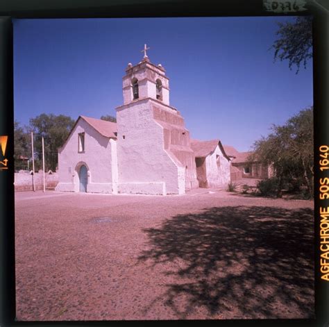 Iglesia De San Pedro De Atacama Fotografía Biblioteca Nacional