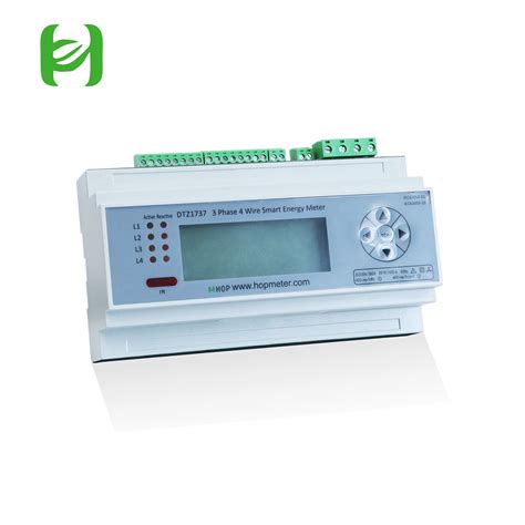 Din Rail Wifi Three Phase Energy Meter Wireless Phase Electric Meter