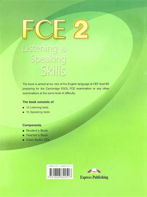 Fce Listening Speaking Skills 2 Teachers Book 11 Teacher Books