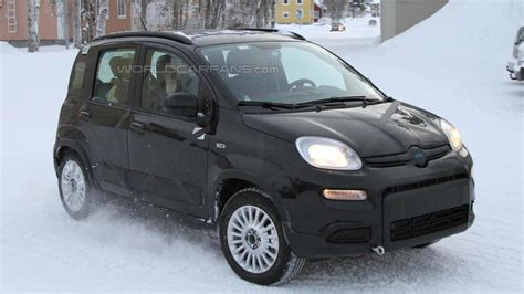 2013 Fiat Panda 4x4 Caught In The Snow Photos