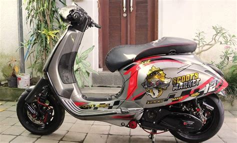 Biaya Rp 100 Jt An Modifikasi Vespa Sprint Jadi Racing 3835info