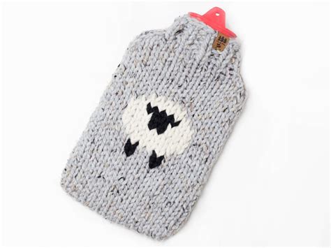 Sheep Hot Water Bottle Cover Free Knitting Pattern Artofit