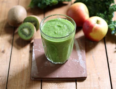 Kiwi Kale Apple Smoothie Recipe Abel Cole