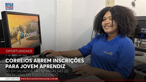 Correios Oferecem 303 Vagas Para O Programa Jovem Aprendiz No RS