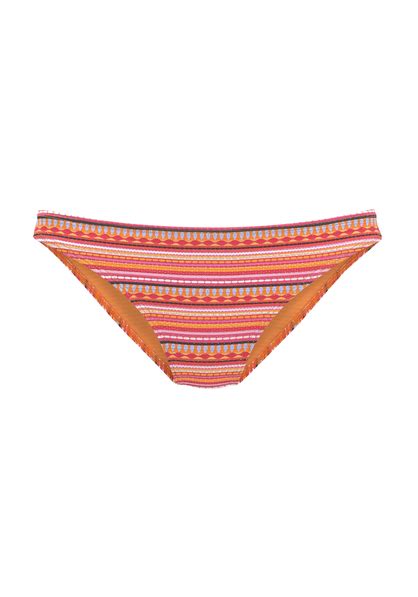 Lascana B Gel Bandeau Bikini Mila Orange Gestreift Cup B