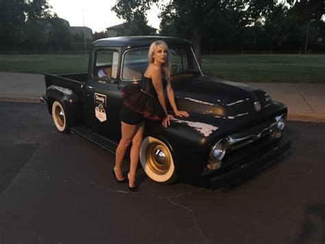 1956 Ford F100 Hot Rod Patina 302 V8 IFS Loud And Sexy For Sale