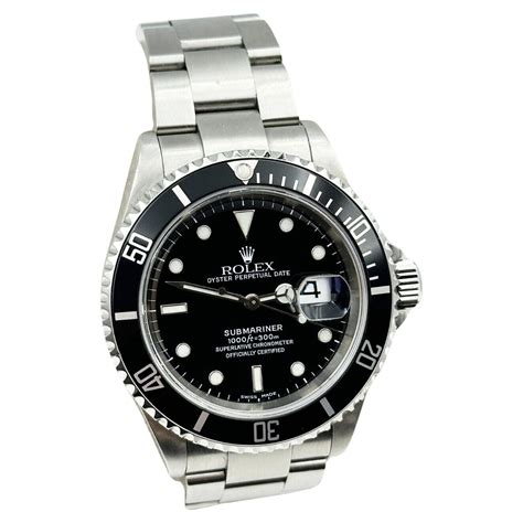 Very Rare Rolex Stainless Steel Comex Submariner Black Dial At Stdibs