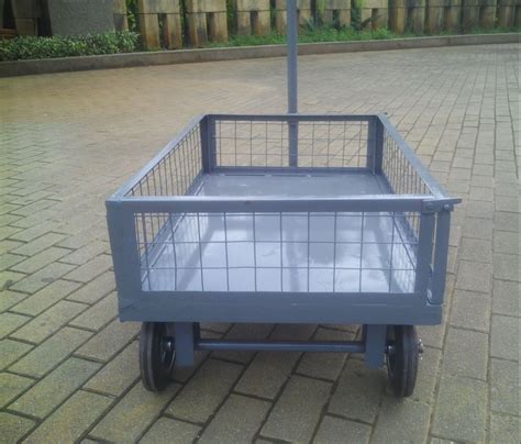 Mild Steel Ms Material Handling Trolleys At Rs Piece In New Delhi