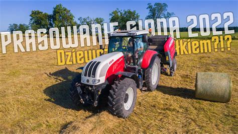 Prasowanie Siana Dziewczynazak Kiem Steyr Cvt Massey