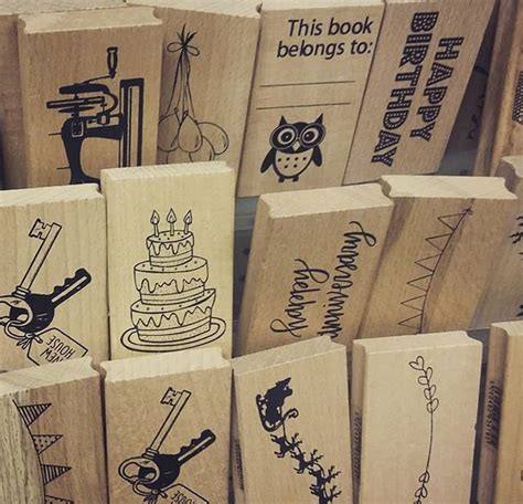 Loving The Range Of Wooden Stamps In Hobbycrafthq At The Moment There